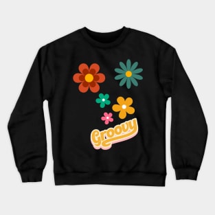 Groovy art Crewneck Sweatshirt